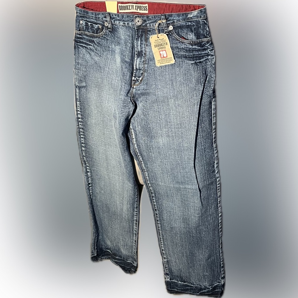 Brooklyn Xpress 70 Stonewash Jeans W36”X L34” - Picture 2 of 7